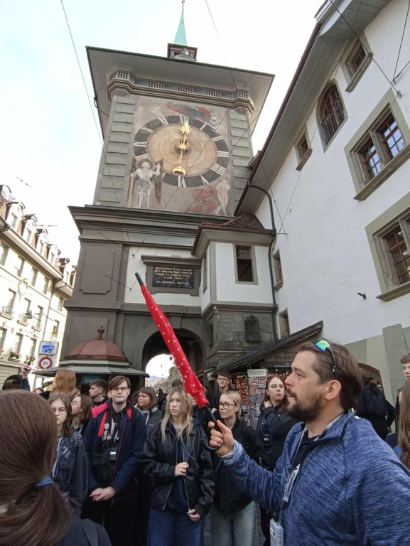 Wycieczka z I LO do Szwajcarii