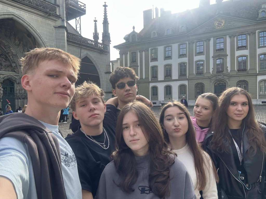 Wycieczka z I LO do Szwajcarii