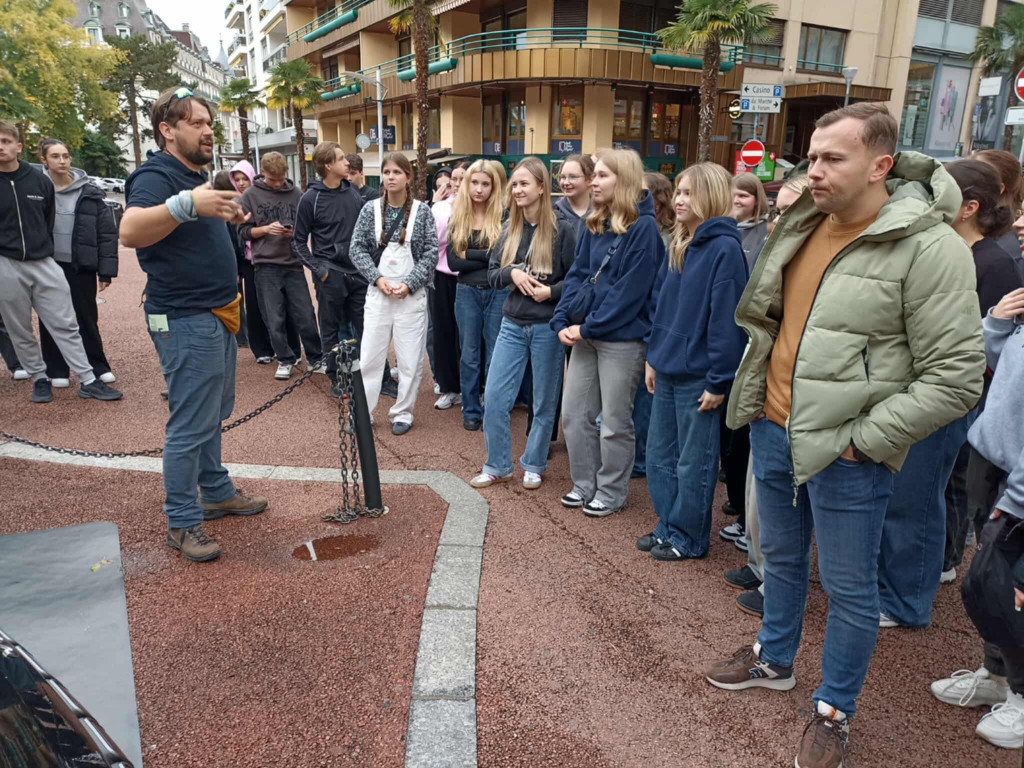 Wycieczka z I LO do Szwajcarii