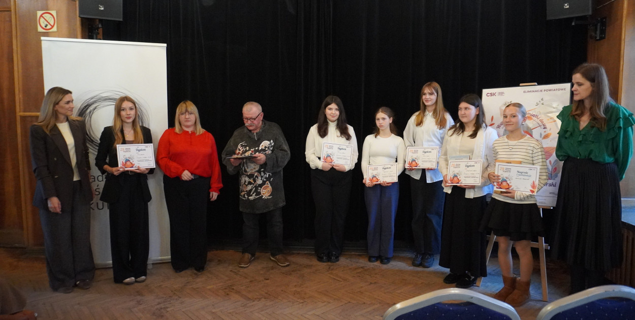 Powiatowy etap Jesiennego Konkursu Recytatorskiego