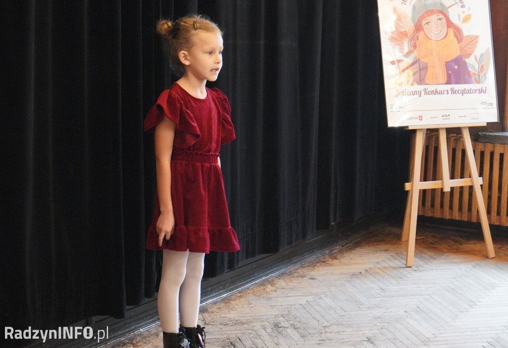 Powiatowy etap Jesiennego Konkursu Recytatorskiego