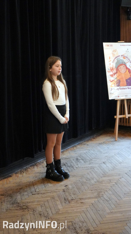 Powiatowy etap Jesiennego Konkursu Recytatorskiego