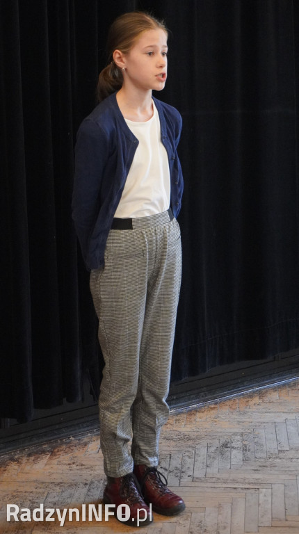 Powiatowy etap Jesiennego Konkursu Recytatorskiego