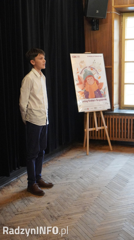 Powiatowy etap Jesiennego Konkursu Recytatorskiego