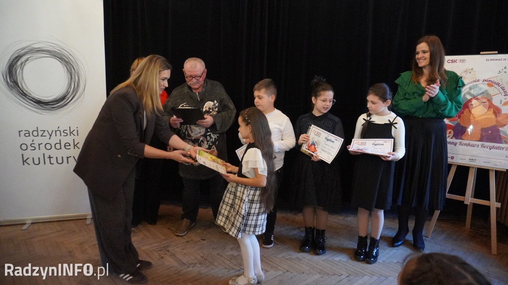 Powiatowy etap Jesiennego Konkursu Recytatorskiego