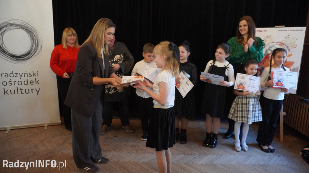 Powiatowy etap Jesiennego Konkursu Recytatorskiego