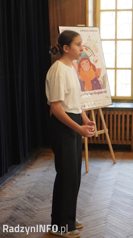 Powiatowy etap Jesiennego Konkursu Recytatorskiego