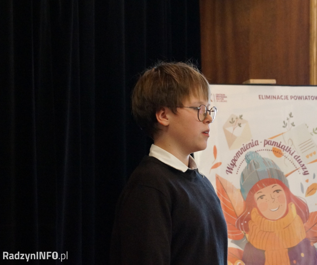 Powiatowy etap Jesiennego Konkursu Recytatorskiego