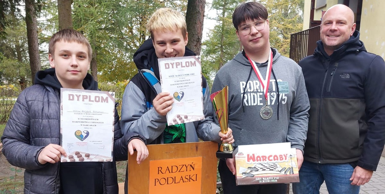 SOSW w Radzyniu na turnieju gry w warcaby