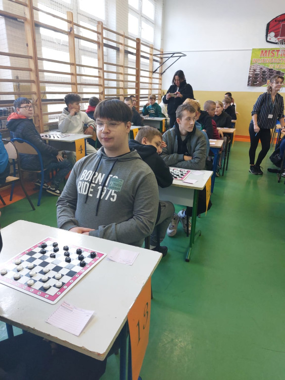 SOSW w Radzyniu na turnieju gry w warcaby