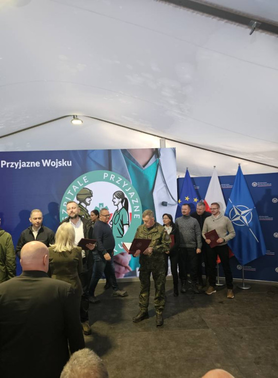 Podpisanie umowy w/s udziału szpitala w programie