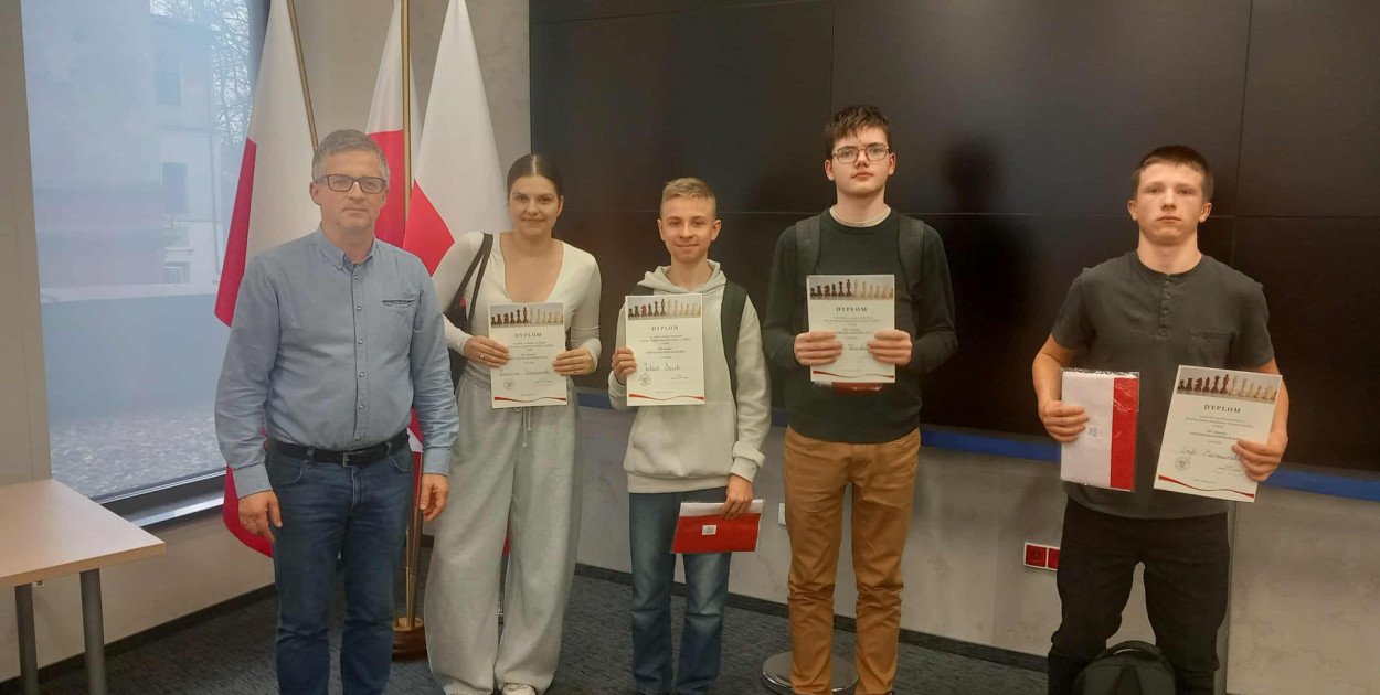 Radzyńscy szachiści na turnieju w Lublinie