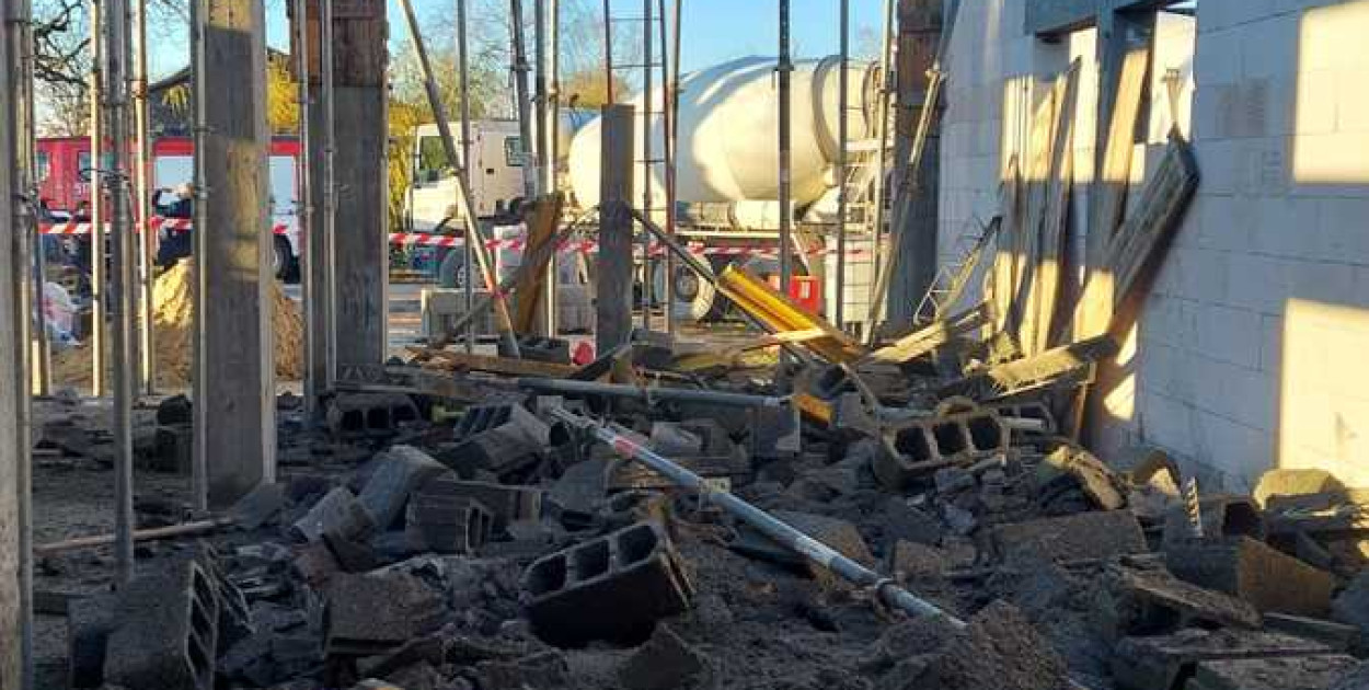 Katastrofa budowlana w Przegalinach Dużych