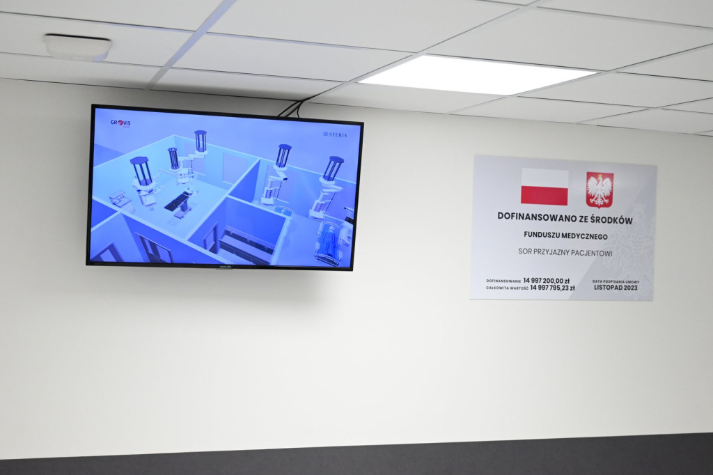 Otwarcie zmodernizowanego SOR-u w Radzyniu