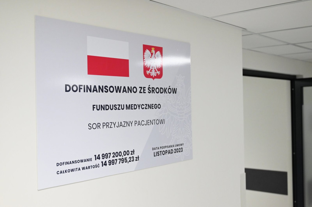 Otwarcie zmodernizowanego SOR-u w Radzyniu