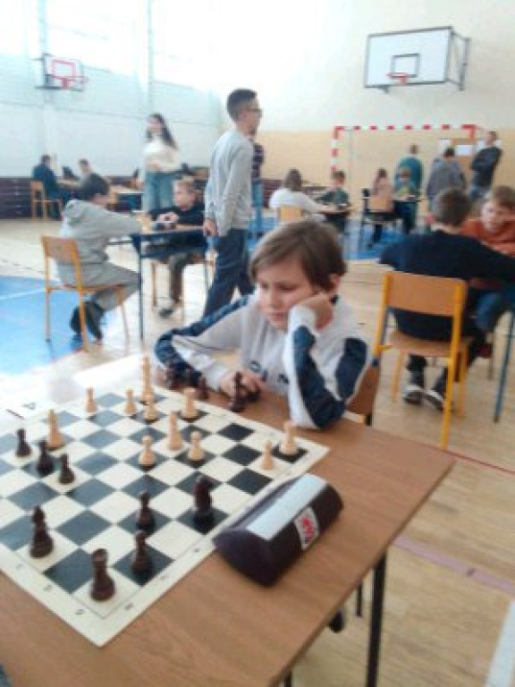 Radzyńscy szachiści na turnieju w Baranowie