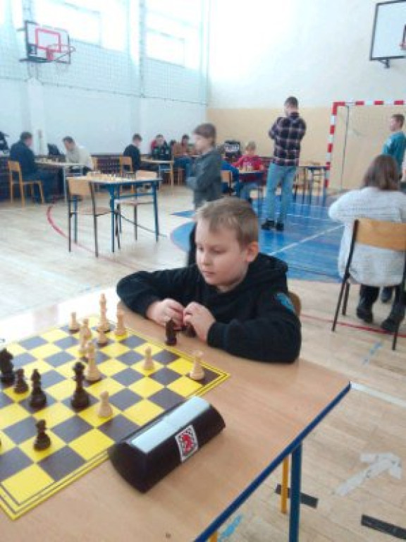 Radzyńscy szachiści na turnieju w Baranowie