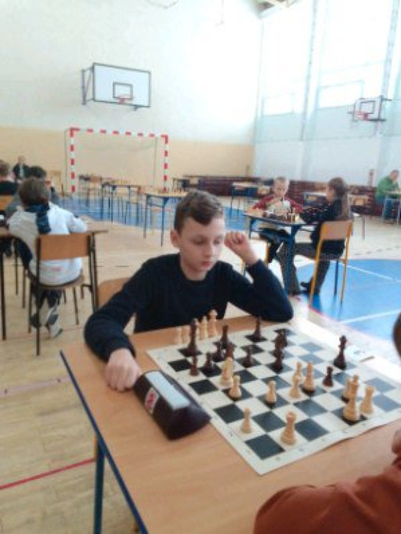 Radzyńscy szachiści na turnieju w Baranowie