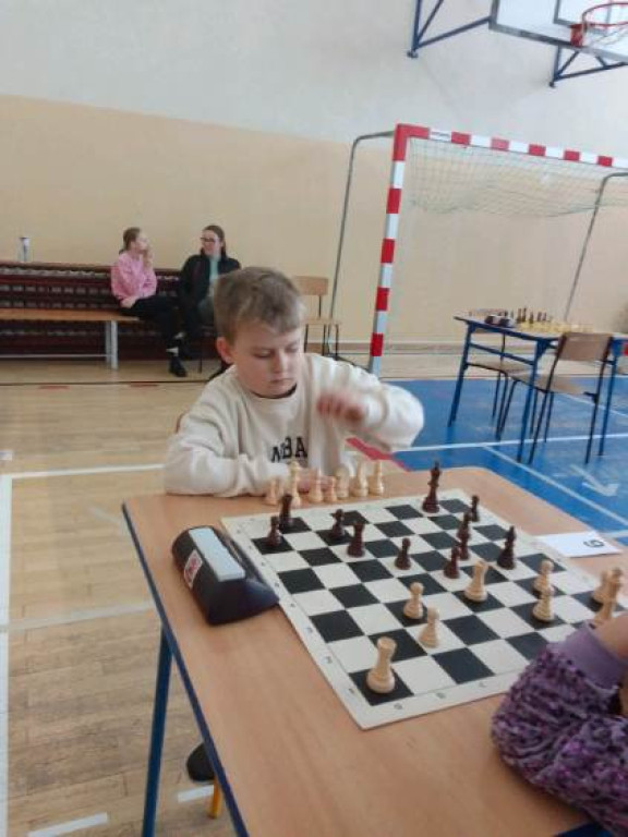 Radzyńscy szachiści na turnieju w Baranowie