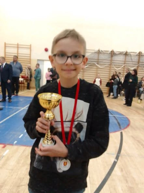 Radzyńscy szachiści na turnieju w Baranowie