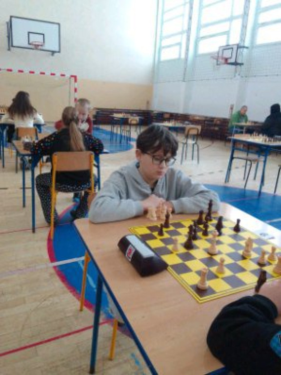 Radzyńscy szachiści na turnieju w Baranowie