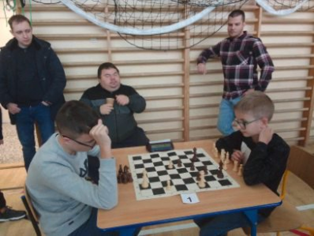 Radzyńscy szachiści na turnieju w Baranowie