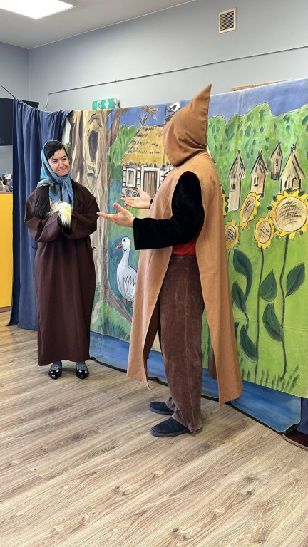 Spektakl o Piaście i Popielu w >>Kacperku<<