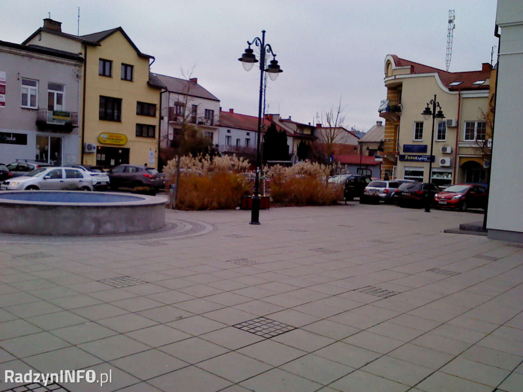 Zeschnięte trawy na Rynku