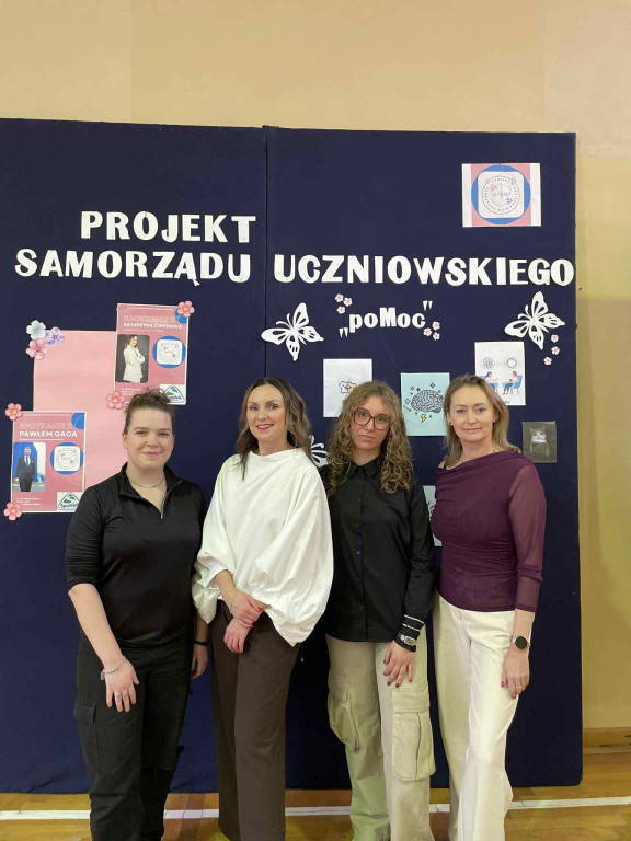 Spotkanie uczniów I LO z Katarzyną Cukierską