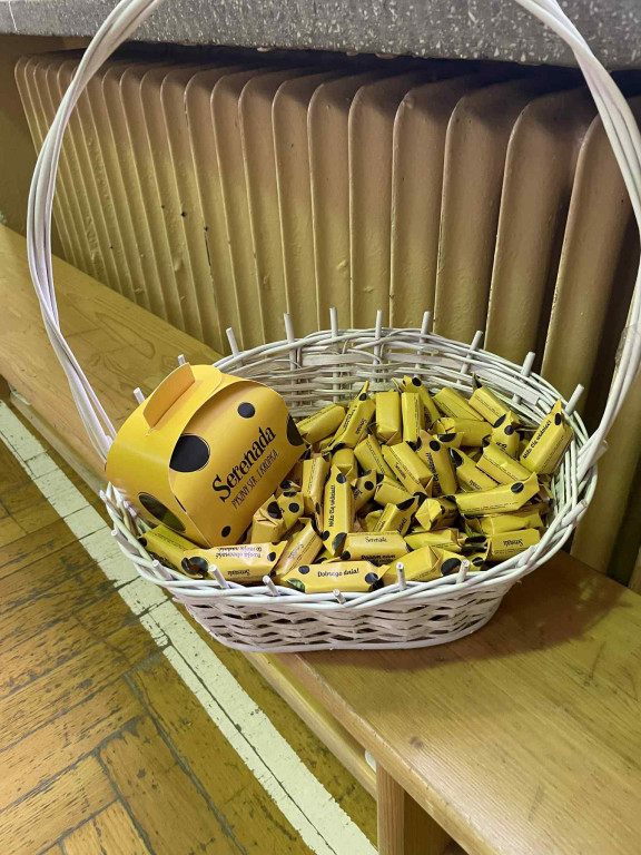 Spotkanie uczniów I LO z Katarzyną Cukierską