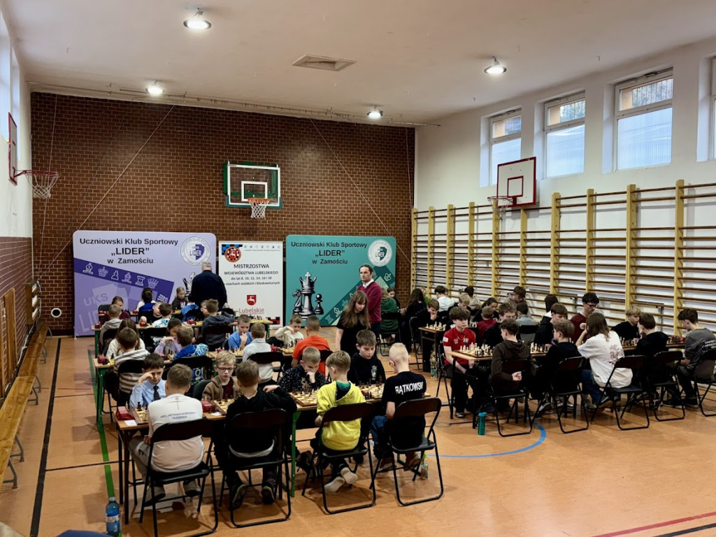 Radzyńscy szachiści na turnieju w Zamościu