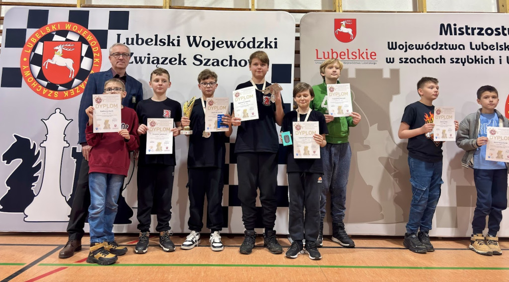 Radzyńscy szachiści na turnieju w Zamościu