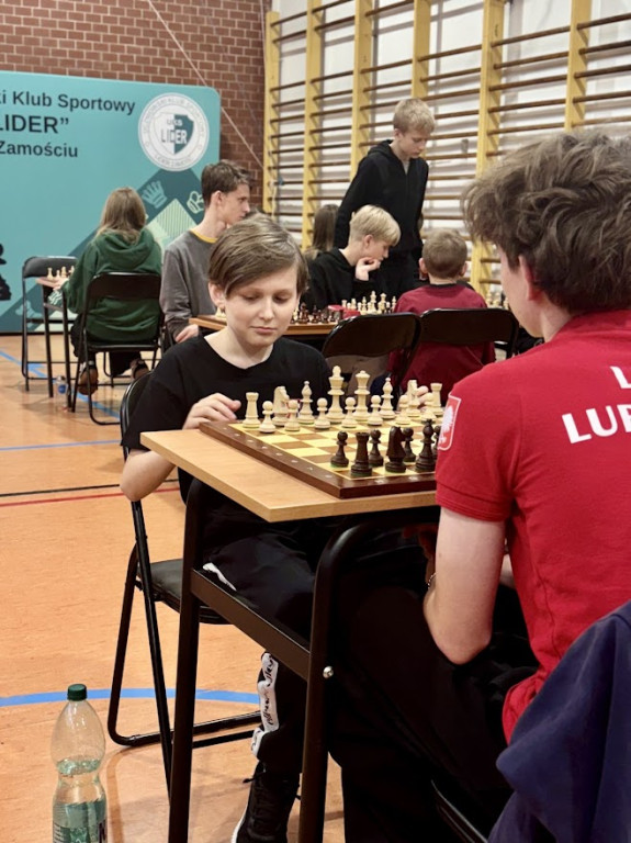 Radzyńscy szachiści na turnieju w Zamościu