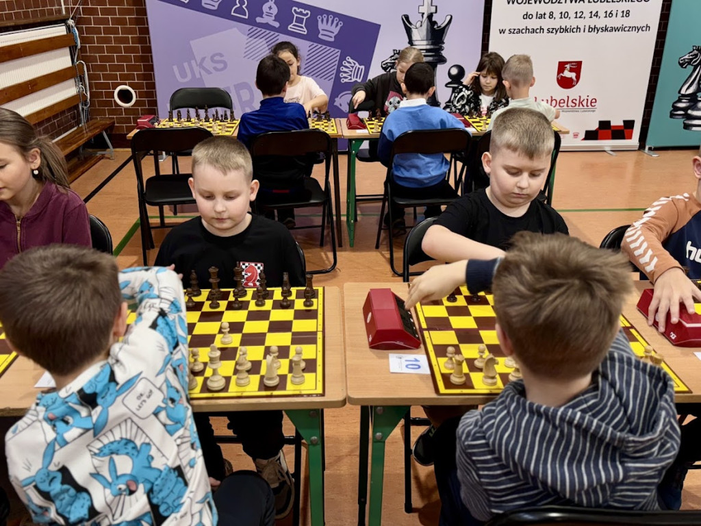 Radzyńscy szachiści na turnieju w Zamościu