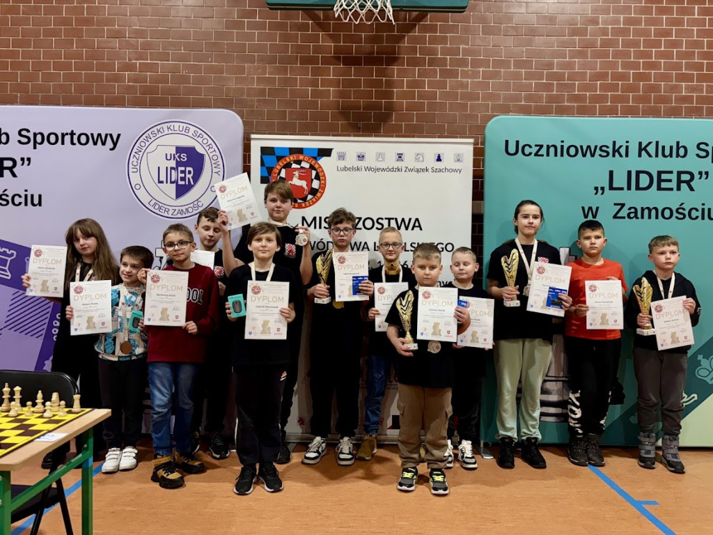 Radzyńscy szachiści na turnieju w Zamościu