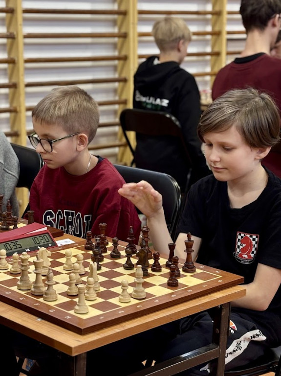 Radzyńscy szachiści na turnieju w Zamościu