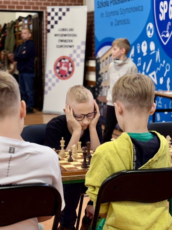 Radzyńscy szachiści na turnieju w Zamościu