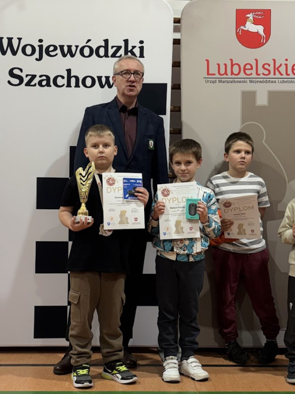 Radzyńscy szachiści na turnieju w Zamościu