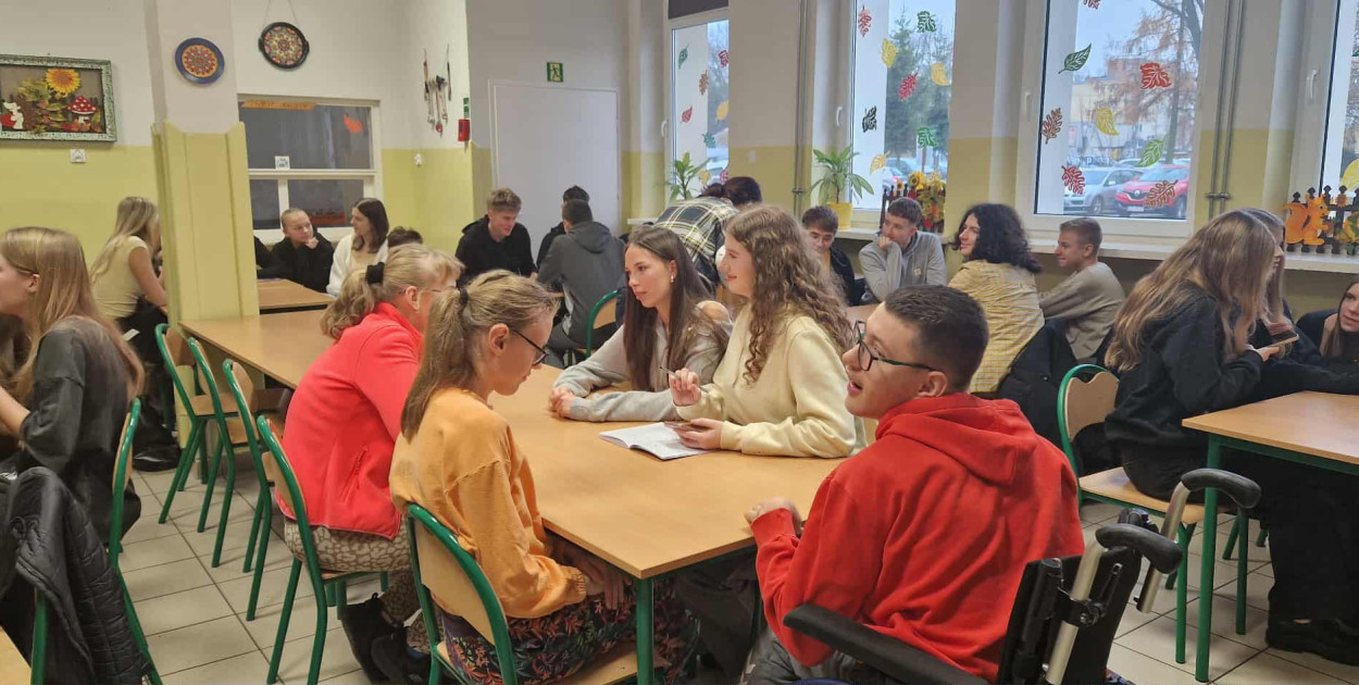 Spotkanie uczniów I LO i SOSW