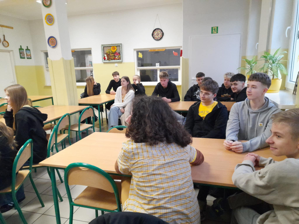 Spotkanie uczniów I LO i SOSW