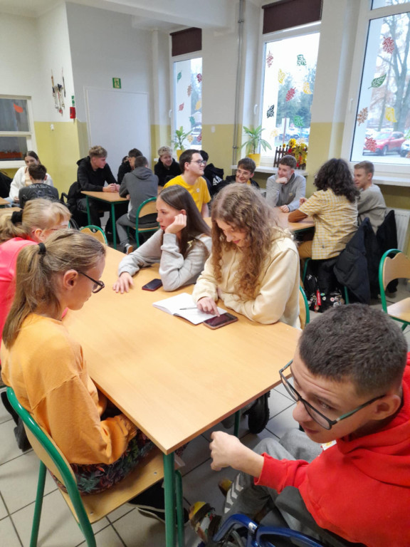 Spotkanie uczniów I LO i SOSW