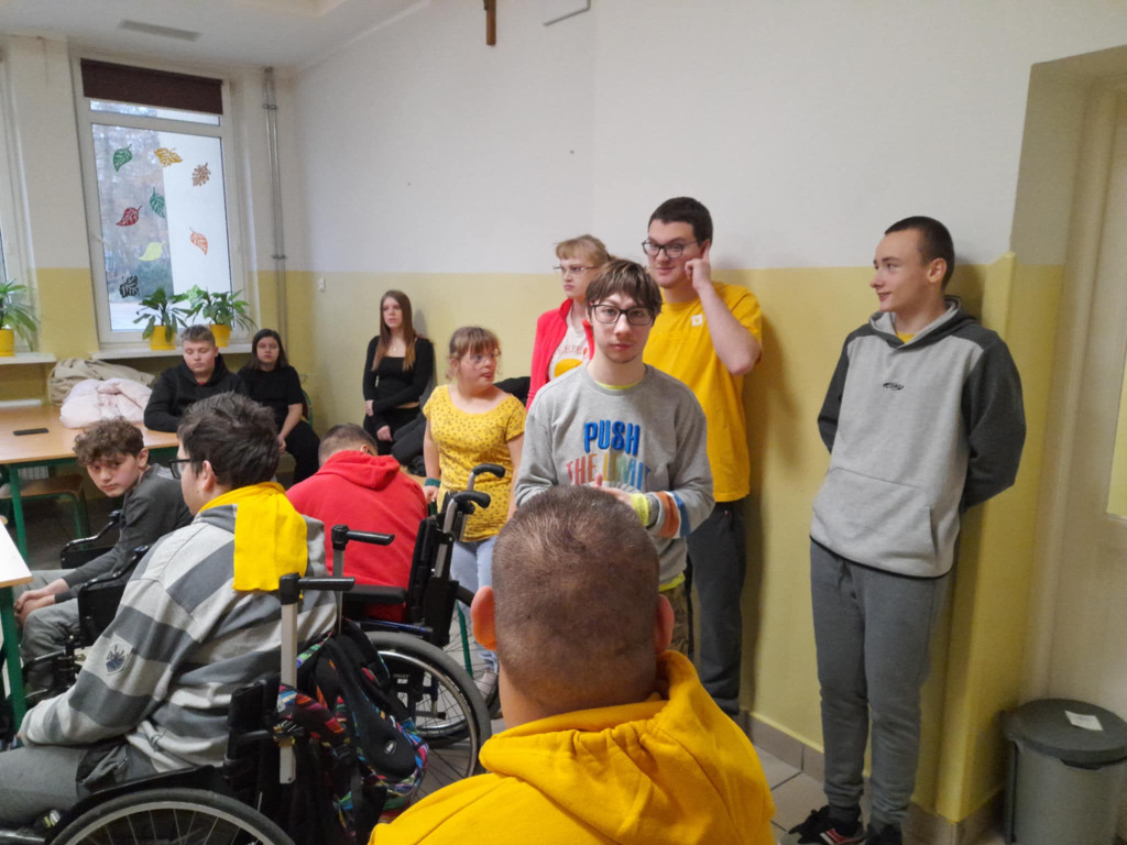 Spotkanie uczniów I LO i SOSW