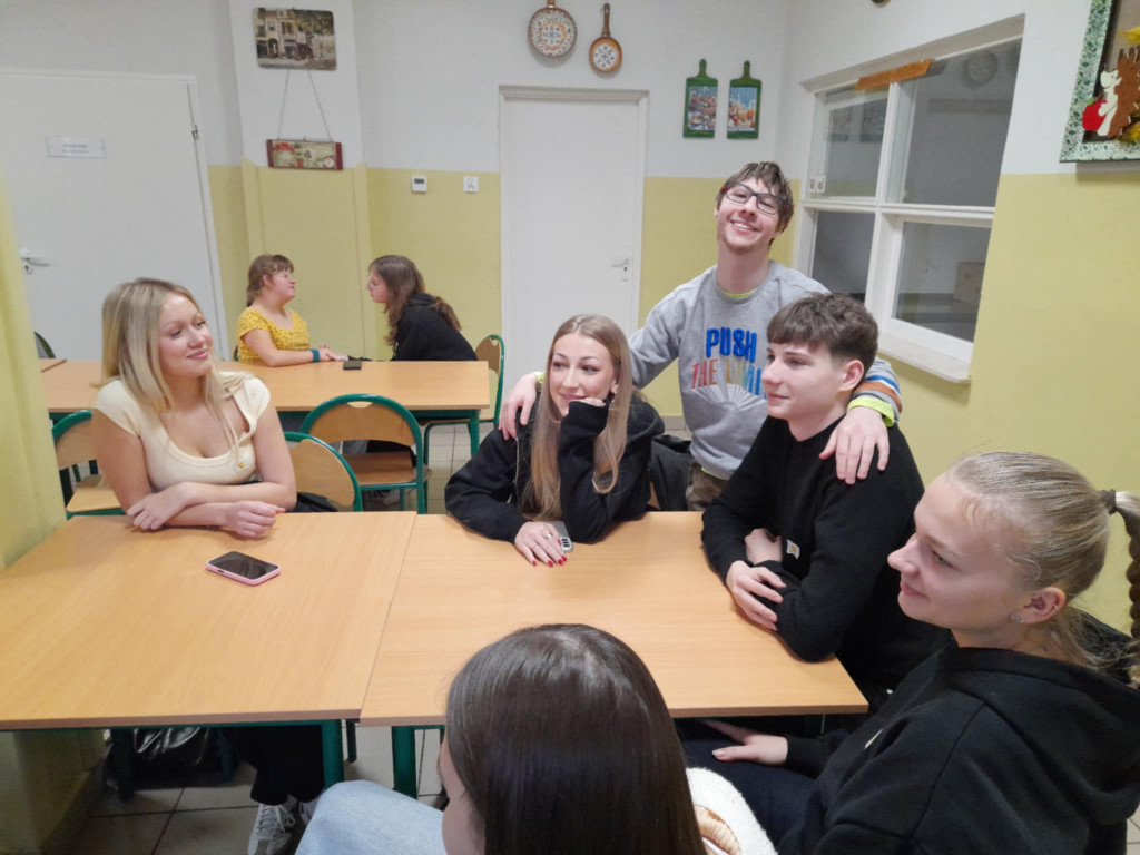 Spotkanie uczniów I LO i SOSW