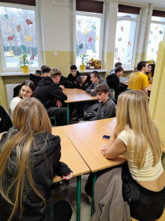 Spotkanie uczniów I LO i SOSW