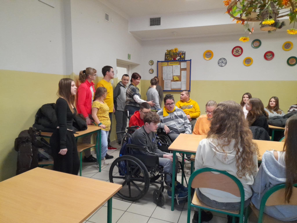 Spotkanie uczniów I LO i SOSW