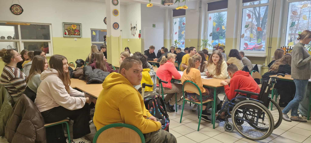 Spotkanie uczniów I LO i SOSW