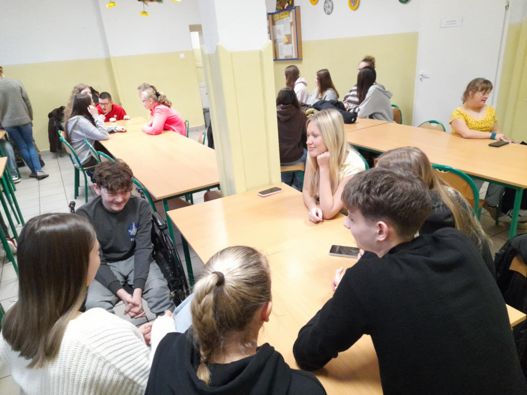Spotkanie uczniów I LO i SOSW