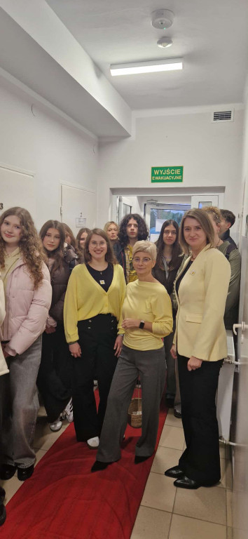 Spotkanie uczniów I LO i SOSW