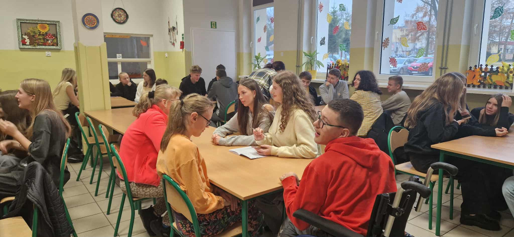 Spotkanie uczniów I LO i SOSW