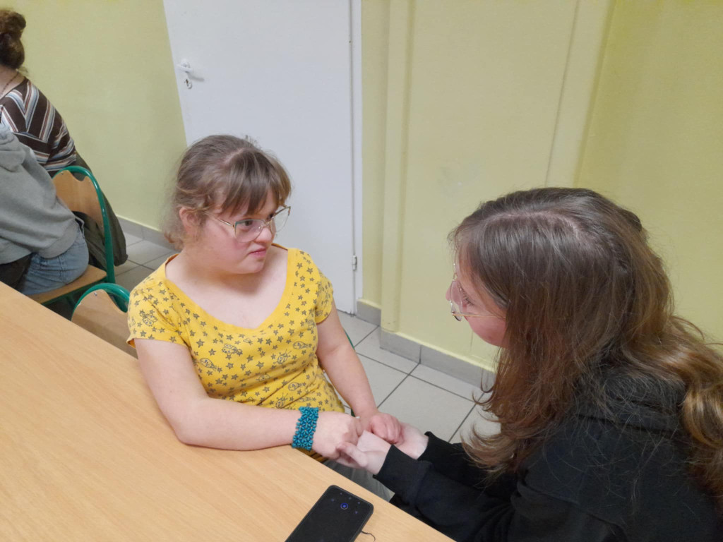 Spotkanie uczniów I LO i SOSW